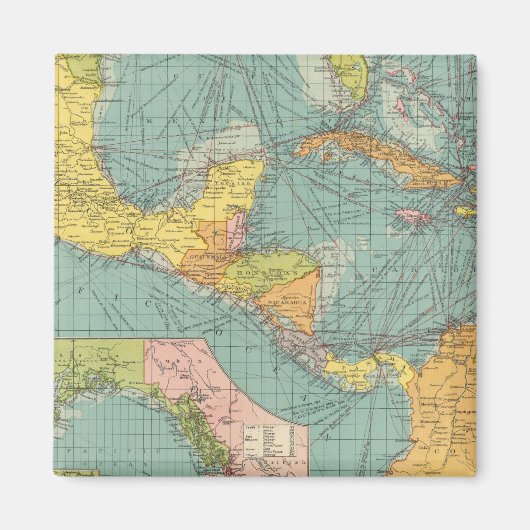 中米 マグネット (正面)