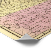 中級州オルニーマップ ポスター (角)