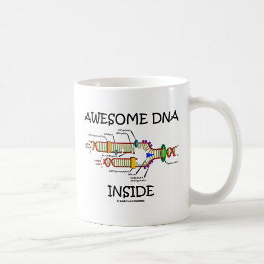 中素晴らしいDNA コーヒーマグカップ (右)