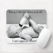 中絶に対して マウスパッド (マウス)
