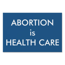 中絶は健康気に女子権利の青