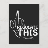 中絶は医療、フェミニスト芸術、中絶である ポストカード (正面)