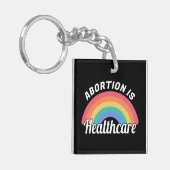 中絶は医療I キーホルダー (正面左)