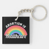 中絶は医療I キーホルダー (裏面)