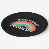 中絶は医療I ペーパープレート (アングル)