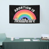 中絶は医療I 横断幕 (トレードショー)