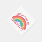 中絶は医療II スタンダードカクテルナプキン (角)