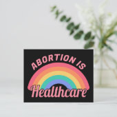 中絶は医療II ポストカード (スタンド正面)