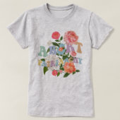 中絶を支持する女性の家父長制シャツを中止する Tシャツ (デザイン正面)