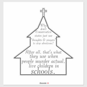 中絶カスタムに「思考と祈りの言葉」を使う シール