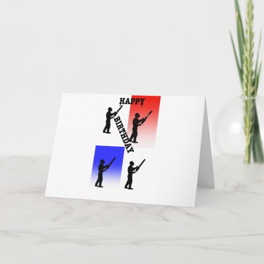 中絶ツリー外科医誕生日プレゼント。 カード (正面)