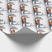 中絶ツリー外科医誕生日プレゼント。 ラッピングペーパー (角)