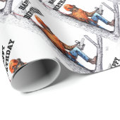 中絶ツリー外科医誕生日プレゼント。 ラッピングペーパー (ロールコーナー)