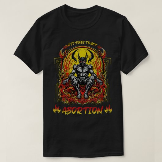 中絶ボオおもしろいマーミーム皮肉な失礼サルカ自然のままのー Tシャツ (デザイン正面)