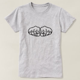 中絶指の刺青 Tシャツ