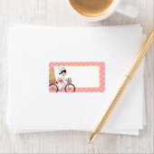 中肉図解入りの、写真付きの料理自転車ラベル ラベル (インサイチュ)