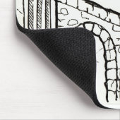 中脳水道のmousepad マウスパッド (コーナー)