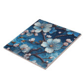 中華料理さくらんぼ花日本のフローラ タイル (側面)