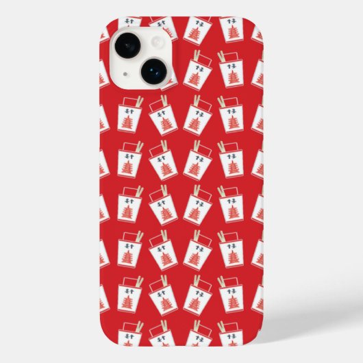 中華料理の持ち帰り Case-Mate iPhoneケース (裏面)