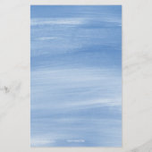 中華料理の水彩弓の文房具 便箋 (裏面)