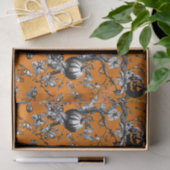 中華料理ハロウィンカラス&ジャック・オランタンパターン 薄葉紙 (ギフト)