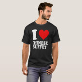 中華料理バイキング大好き Tシャツ (正面フル)