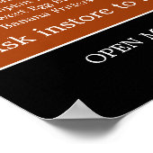 中華料理メニュー ポスター (角)