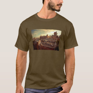中華街の屋上の落書き Tシャツ