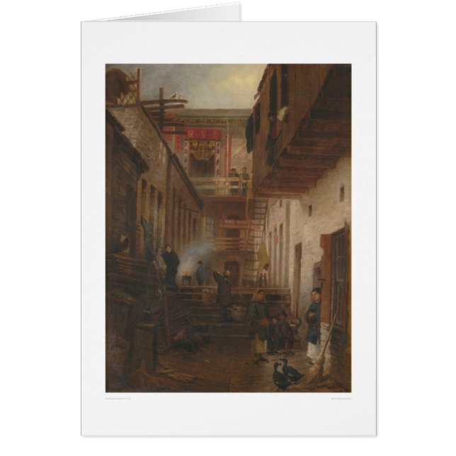 中華街の細道は、ユンの洗浄及びアイロンをかけることを歌います(1228年) (正面)