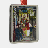 中華街SceneHanford、カリフォルニア メタルオーナメント (右)