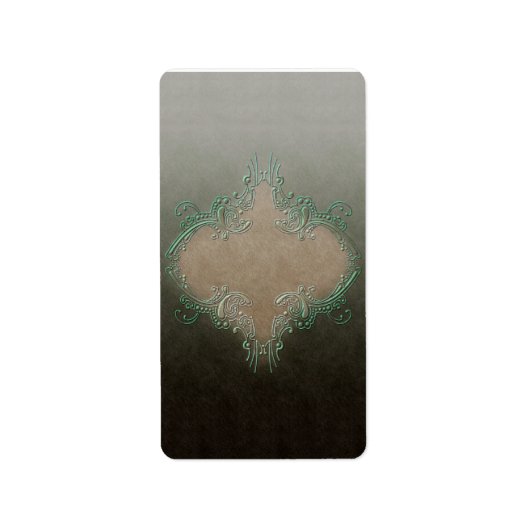 中薬用かわいらしラベル ラベル (正面)