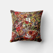 中装飾用クッションオリジナルゴージャスフローラ! クッション (裏面)