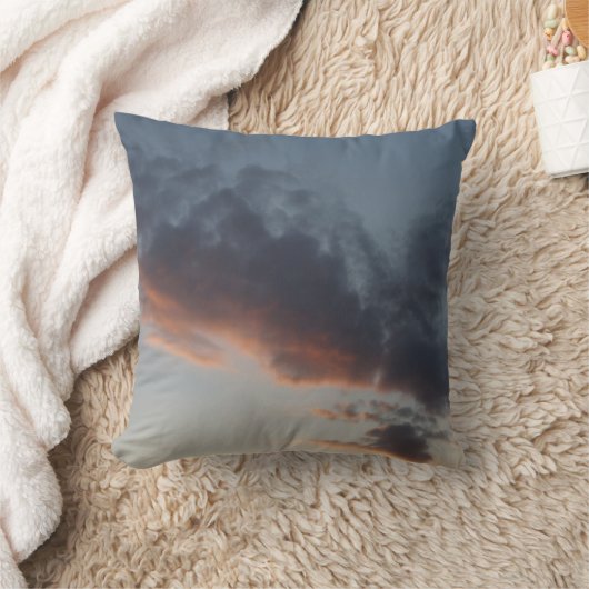 中西部の夕日 クッション (ブランケット)