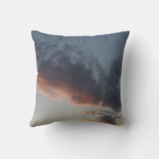 中西部の夕日 クッション (裏面)