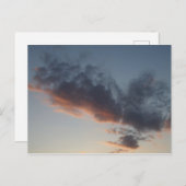 中西部の夕日 ポストカード (正面/裏面)