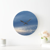 中西部の夕日 ラージ壁時計 (ホーム)
