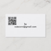 中西部の黙想 名刺 (裏面)