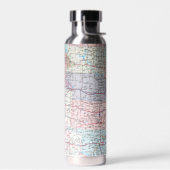 中西部アメリカの道路地図 ウォーターボトル (左面)