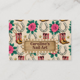 中西部プリンセス爪、 ネイル/ヘア/美しい/ファッション 名刺