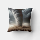 中西部小麦畑の竜巻 クッション (裏面)