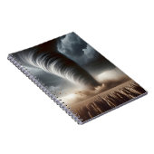 中西部小麦畑の竜巻 ノートブック (右側)