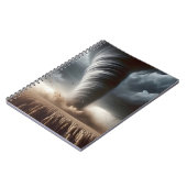 中西部小麦畑の竜巻 ノートブック (左側)