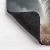 中西部小麦畑の竜巻 マウスパッド (コーナー)