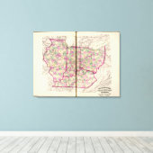 中西部鉄道 キャンバスプリント (インサイチュ (ウッドフロア))