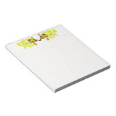 中規メリー模のメモ帳に貼り付ける ノートパッド (アングル)