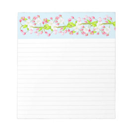 中規模のメモ帳で楽しい春 ノートパッド