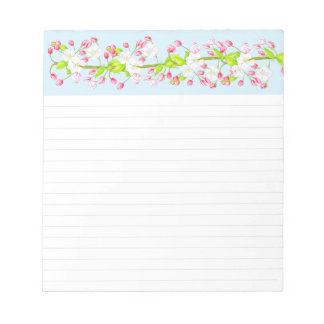中規模のメモ帳で楽しい春 ノートパッド