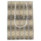 中規模エレガント紙抱き枕 ミディアムペーパーバッグ (裏面)