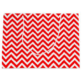 中赤と白形サイズ横山形 ラージペーパーバッグ (正面)