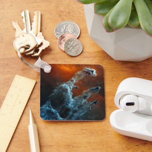 中赤外創造の柱。 キーホルダー (デスク)